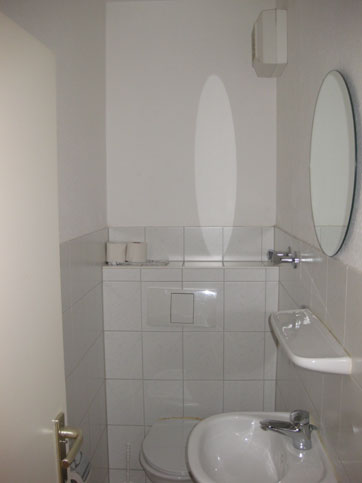 Badezimmer im Gästehaus